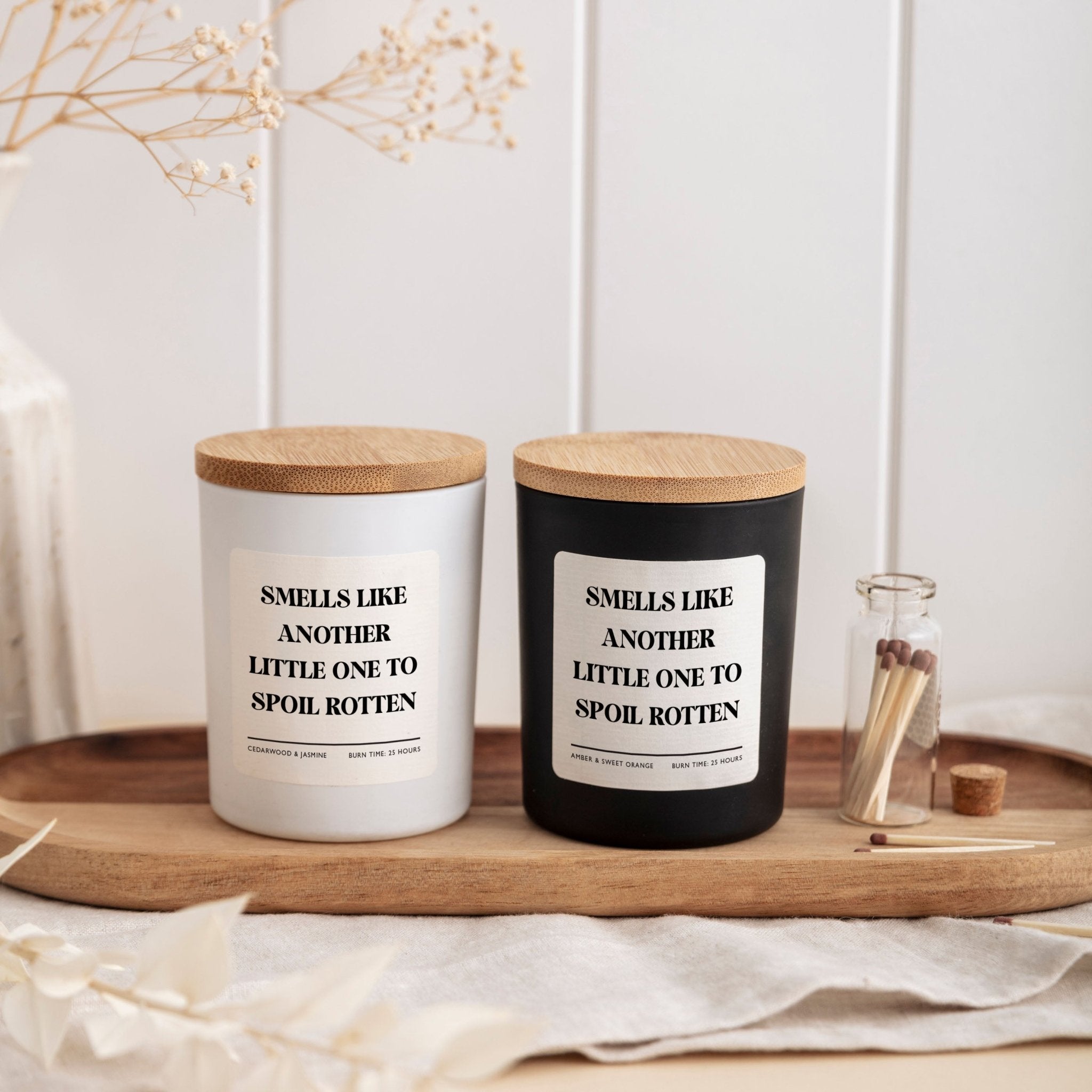 Funny Grandma Candle | Smells Like Another Little One to Spoil Rotten | Gift for Grandparents