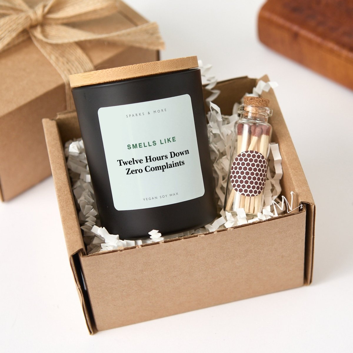 Nurse Candle, Twelve Hours Down Zero Complaints Gift for Nurse, CNA or Healthcare Worker, Soy Candle