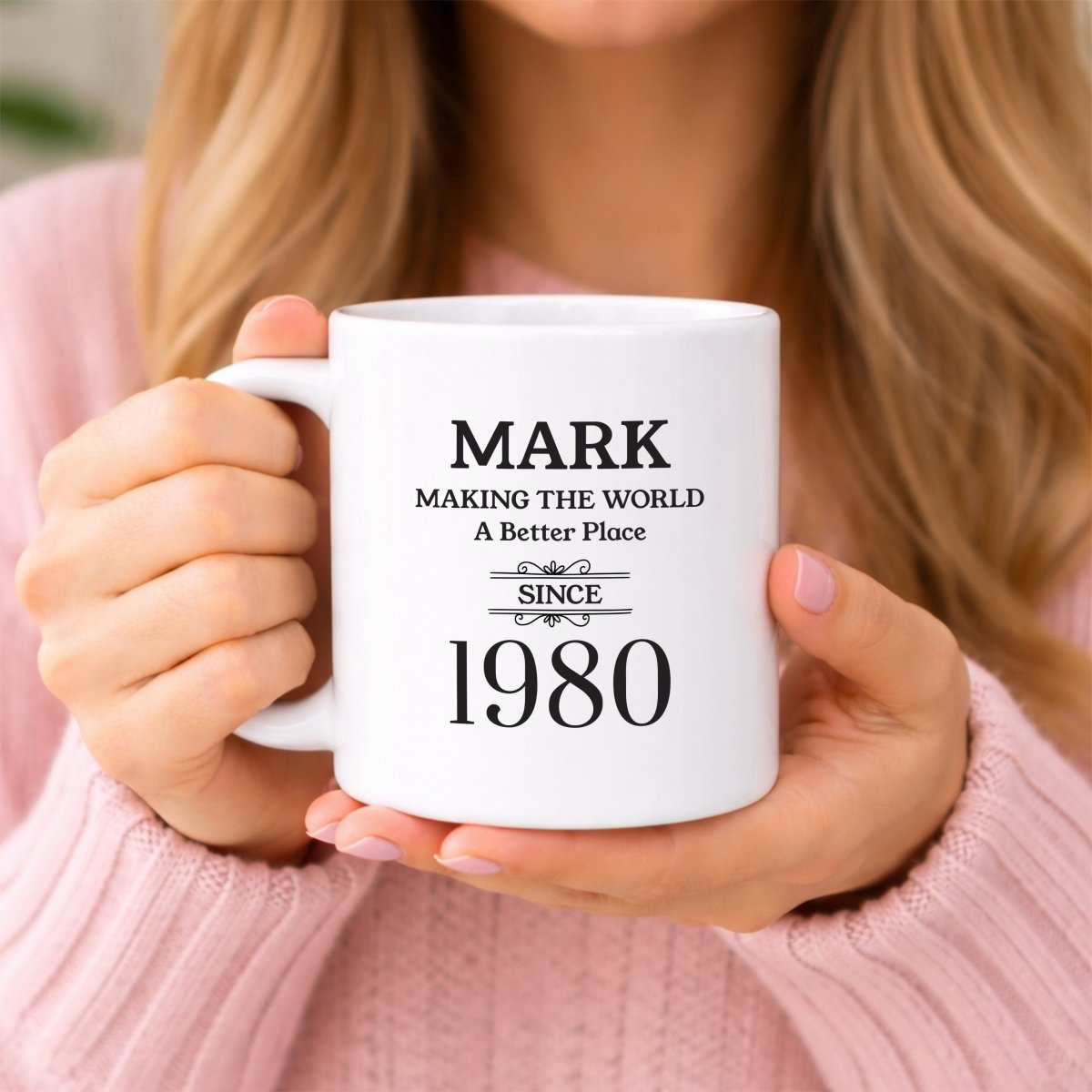 Personalized Birth Year Mug Custom Name Since Year Coffee Mug, Birthday Gift for Him or Her