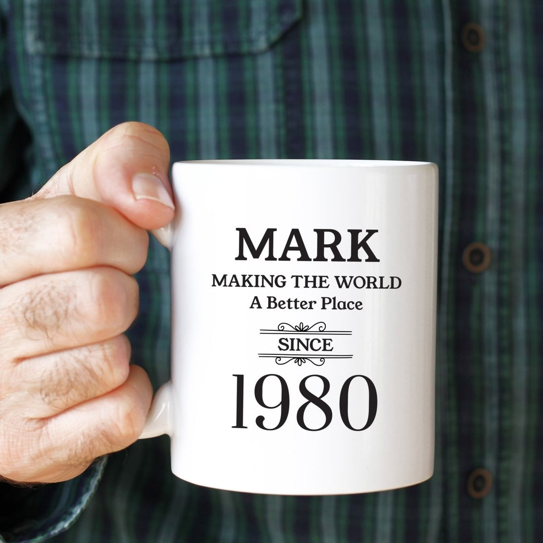 Personalized Birth Year Mug Custom Name Since Year Coffee Mug, Birthday Gift for Him or Her