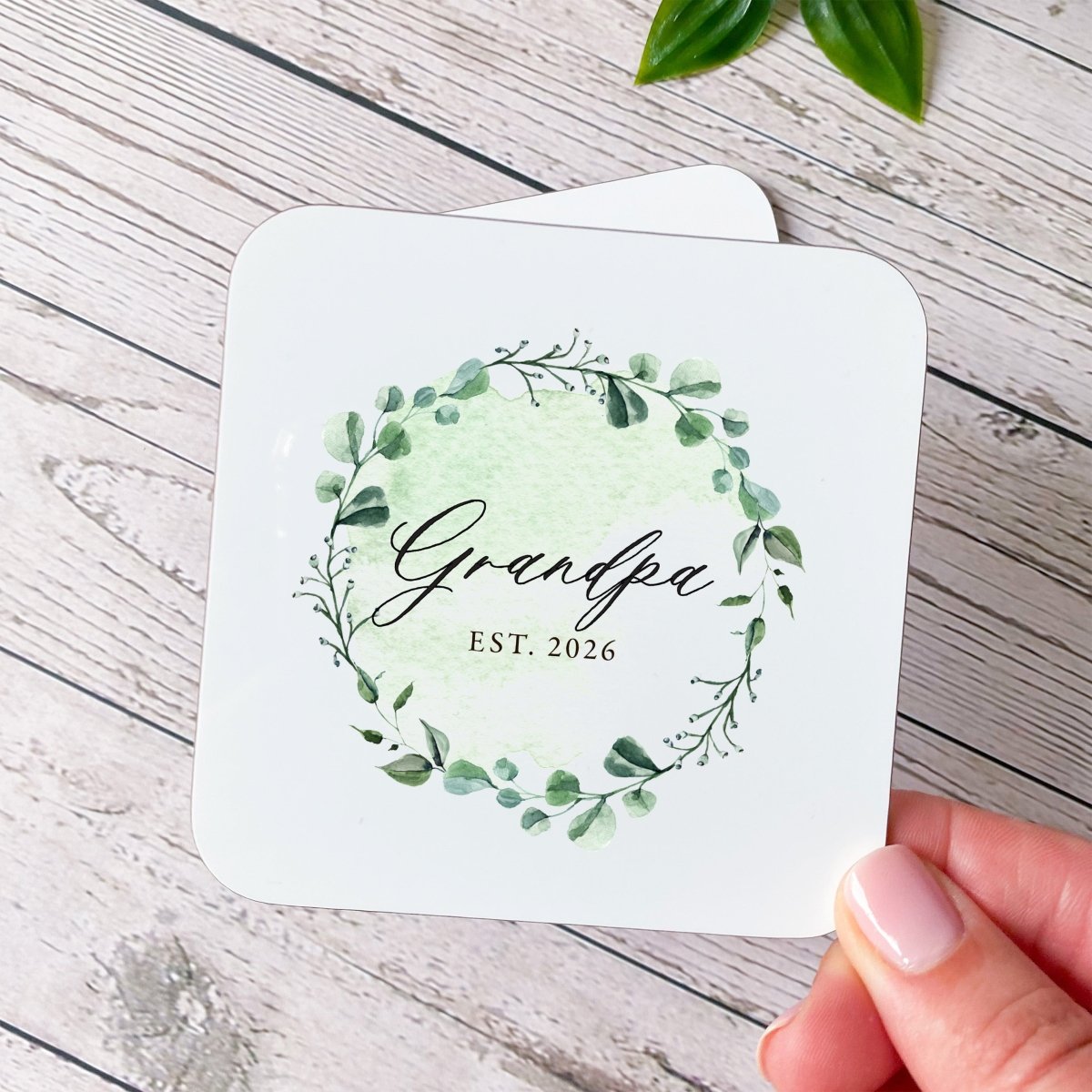 Personalized Grandma Grandpa Est Mug Custom Year Gift for New Grandparents Present