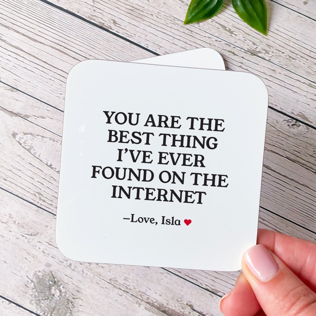 Personalized Quote Mug, Custom Message Valentines Day Gift Mug for Her or Him or Couple